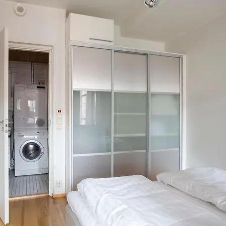 شقة 2ndhomes Deluxe 1br Kamppi Center With Sauna And Terrace