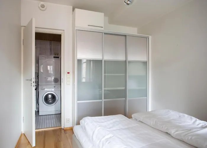 شقة 2ndhomes Deluxe 1br Kamppi Center With Sauna And Terrace